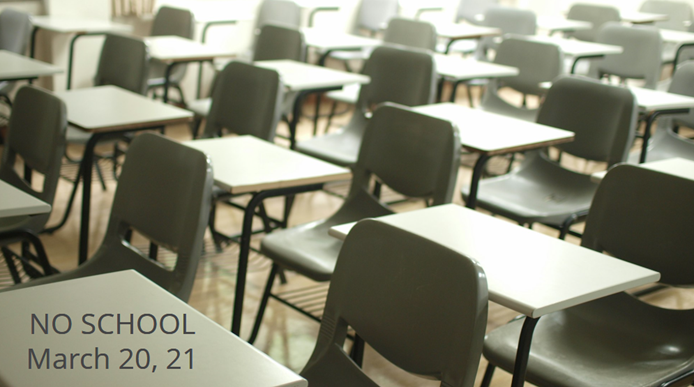 No School March 20